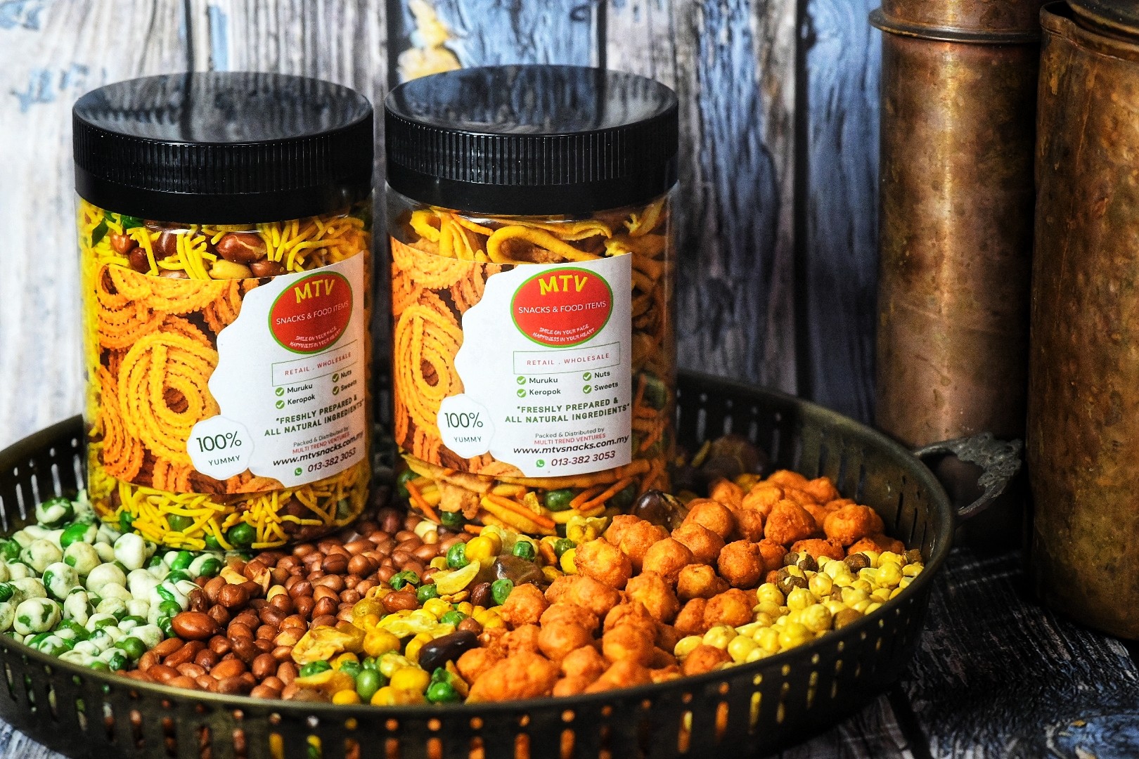 Mixed Local Snacks