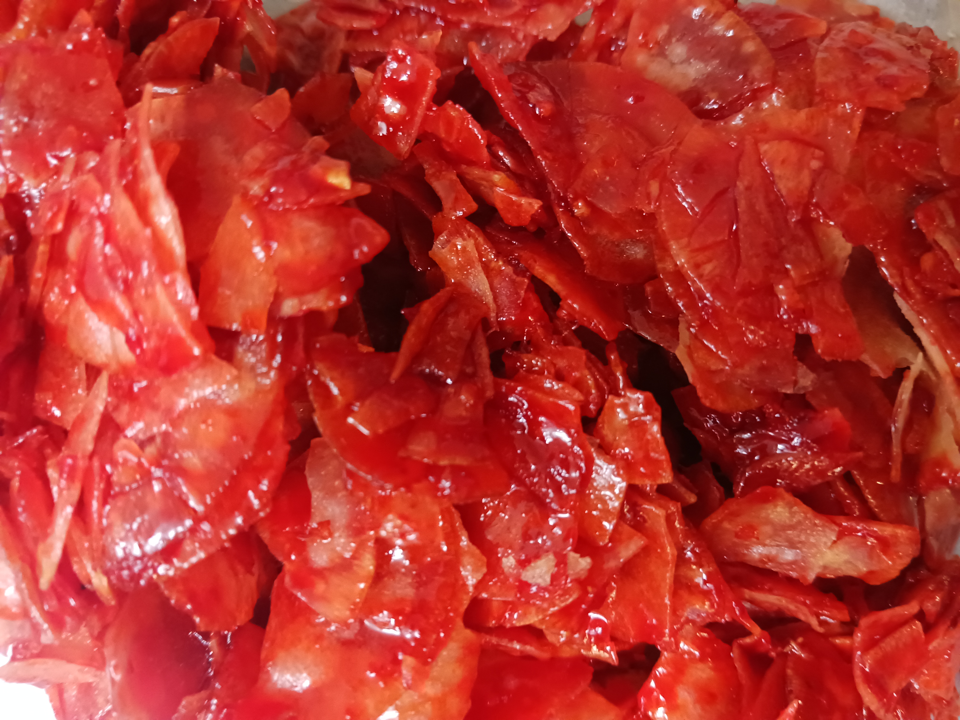 Ubi Basah Pedas / Sambal (Spicy Tapioca Chips)